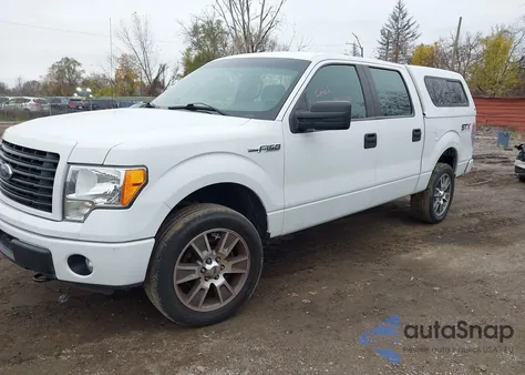 2014 Ford F-150 Stx from USA, damaged, VIN 1FTFW1EFXEFB08741